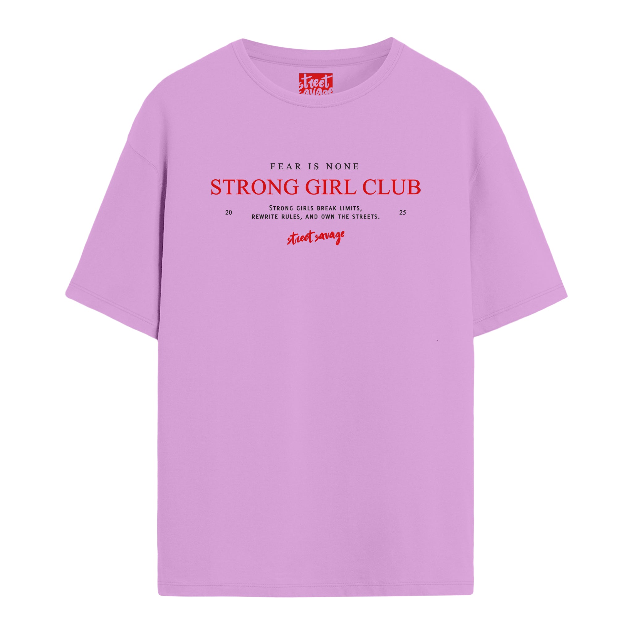 Strong Girl Club - Oversize T-shirt