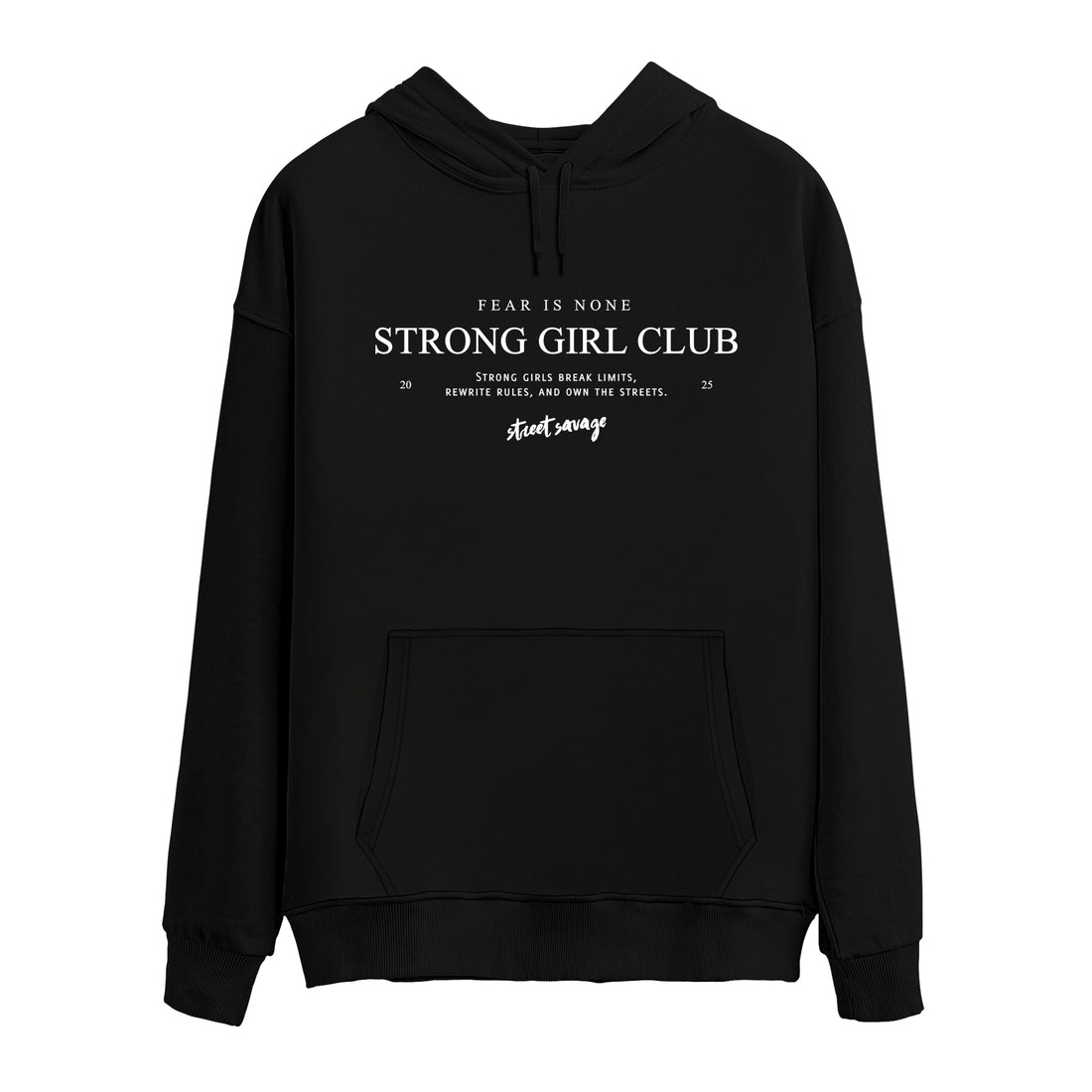 Strong Girl Club - Oversize Hoodie