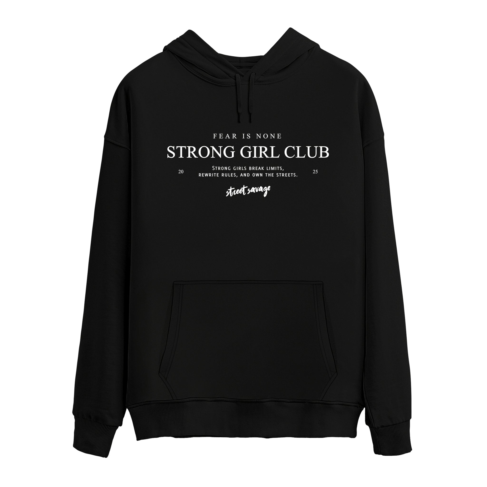 Strong Girl Club - Oversize Hoodie
