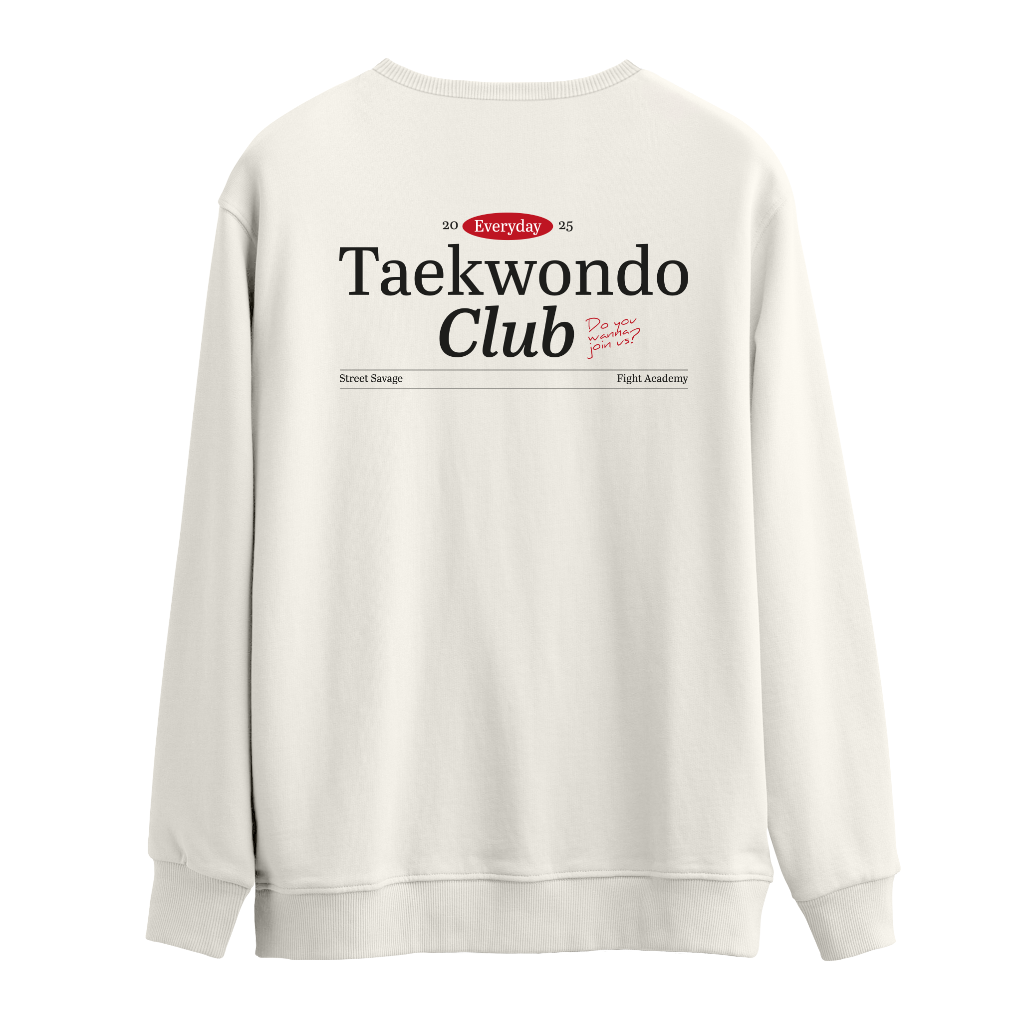 Taekwondo Club - Oversize Sweatshirt