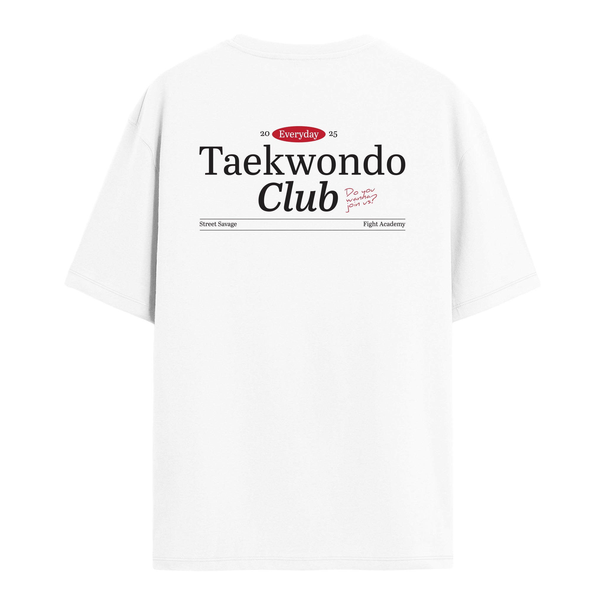 Taekwondo Club - Oversize T-shirt
