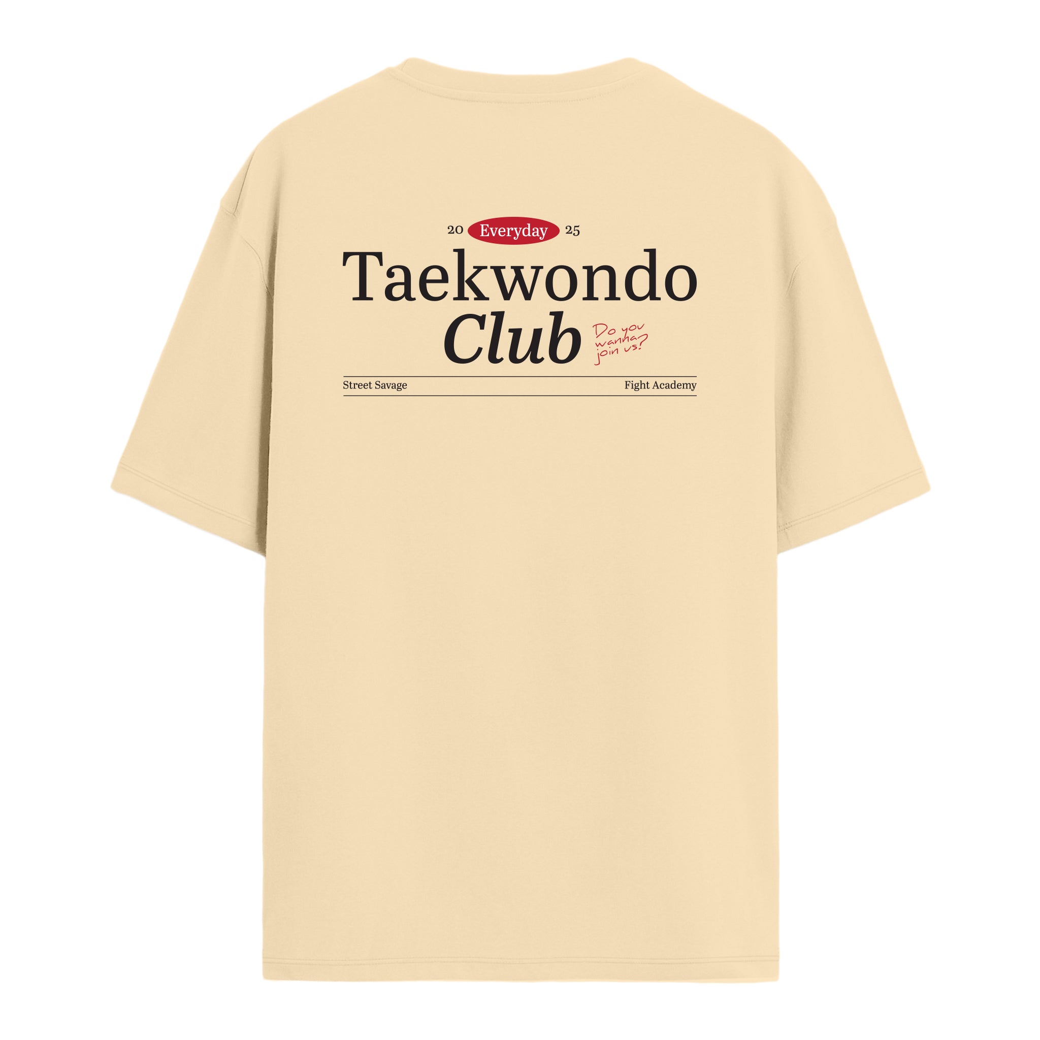 Taekwondo Club - Oversize T-shirt