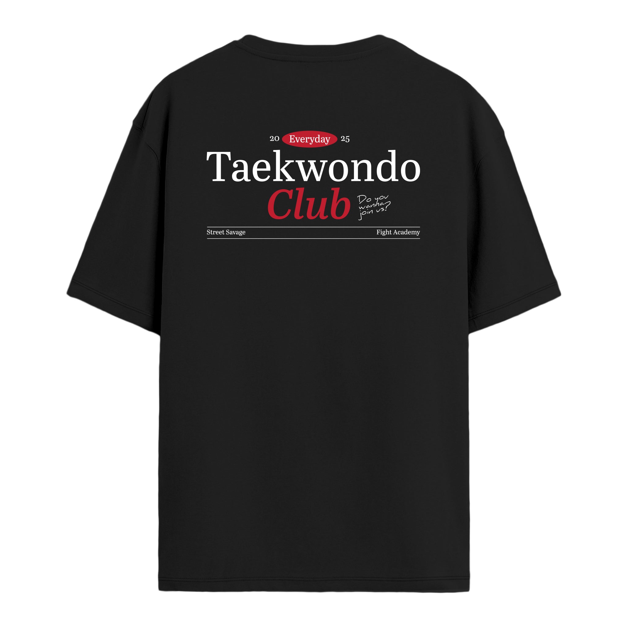 Taekwondo Club - Oversize T-shirt