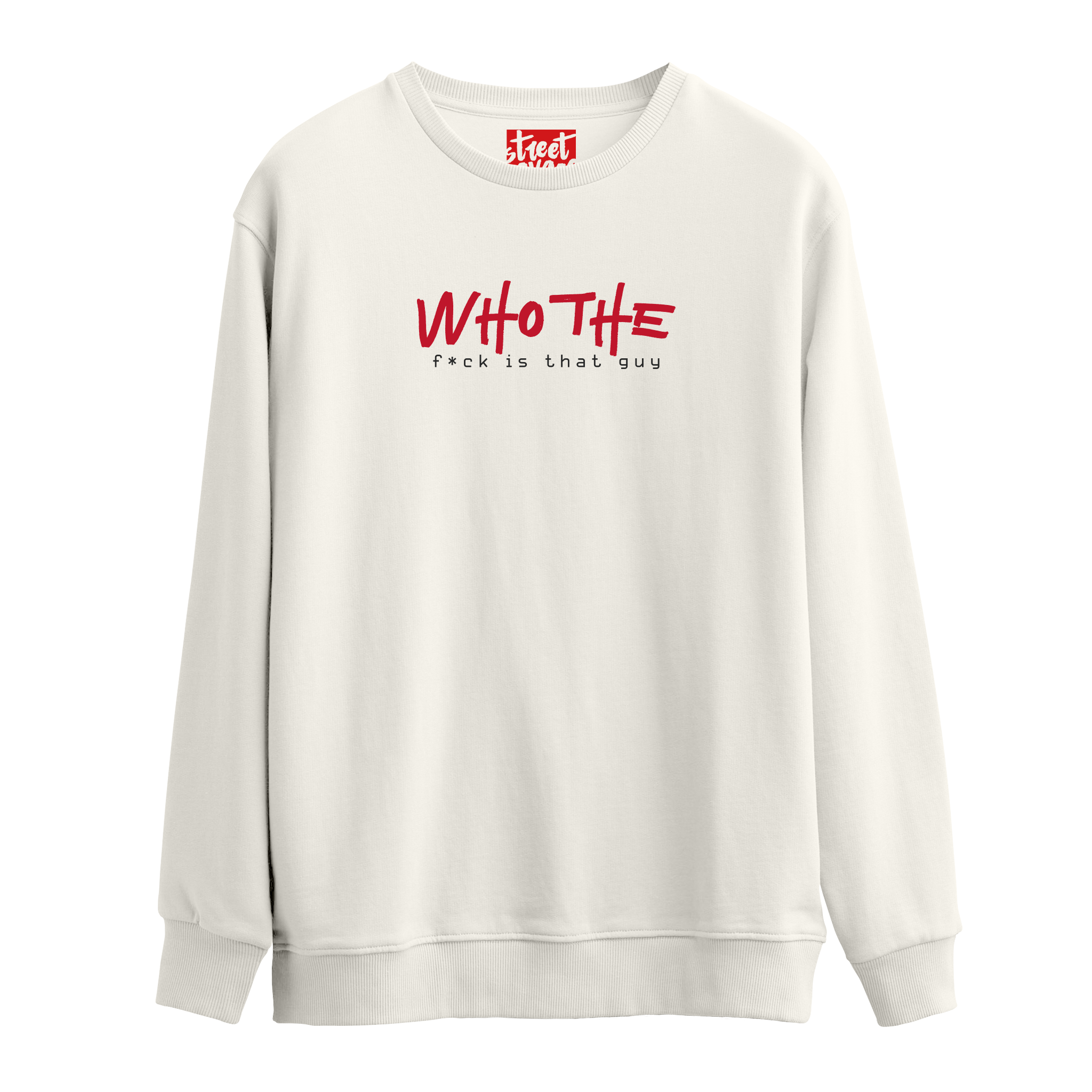 Who - Oversize Sweatshirt