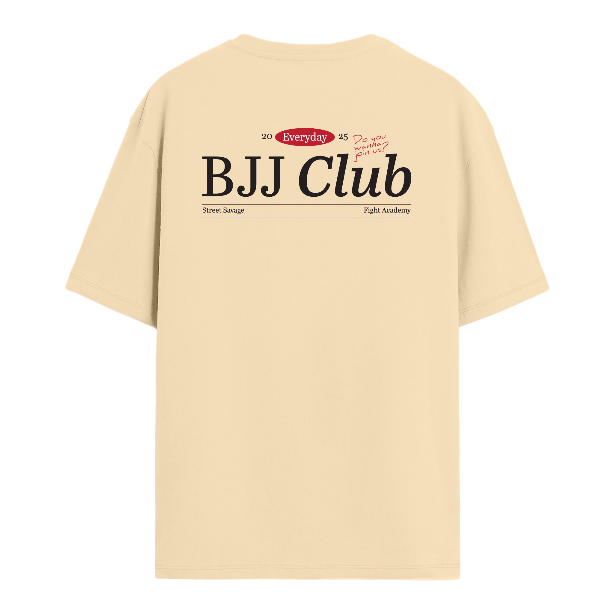 BJJ Club - Oversize T-shirt – StreetSavageCo