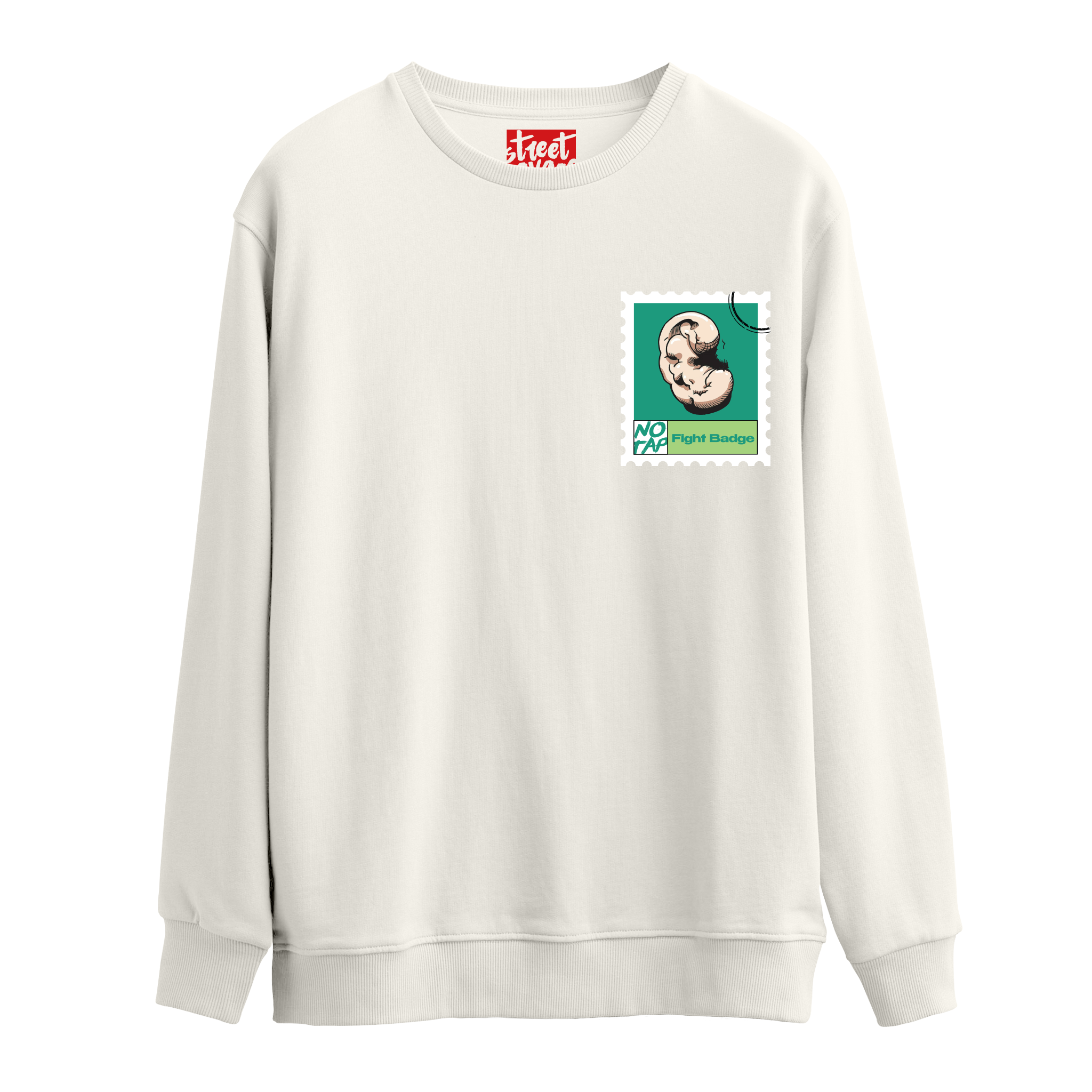 Fight Badge - Oversize Sweatshirt