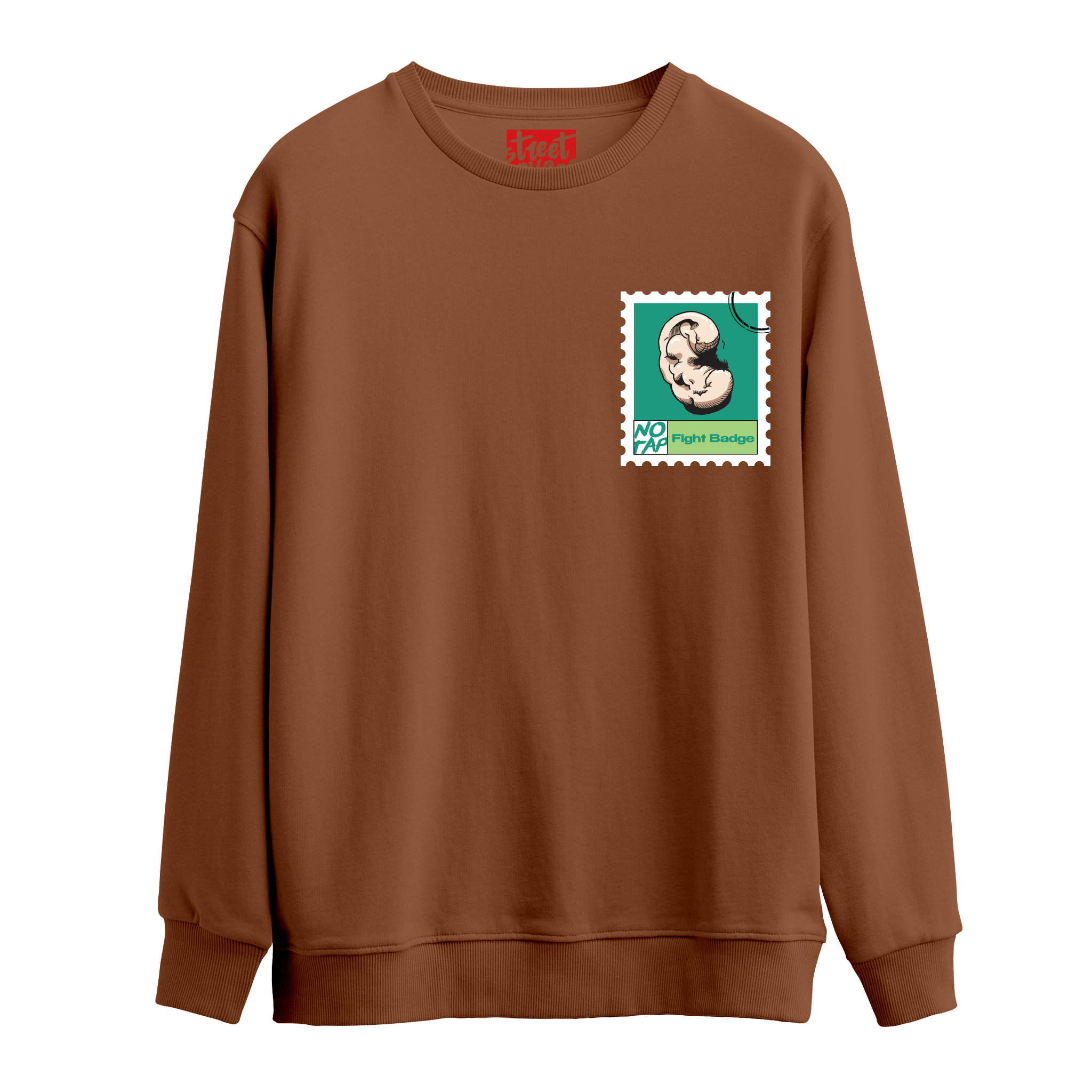 Fight Badge - Oversize Sweatshirt