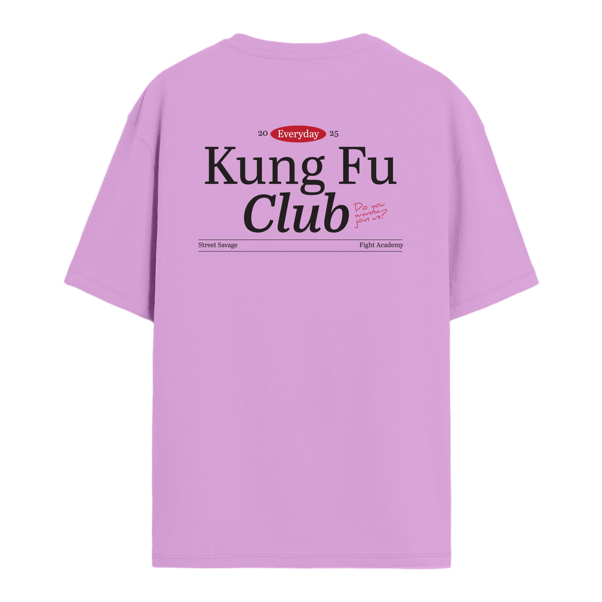 Kung Fu Club - Oversize T-shirt