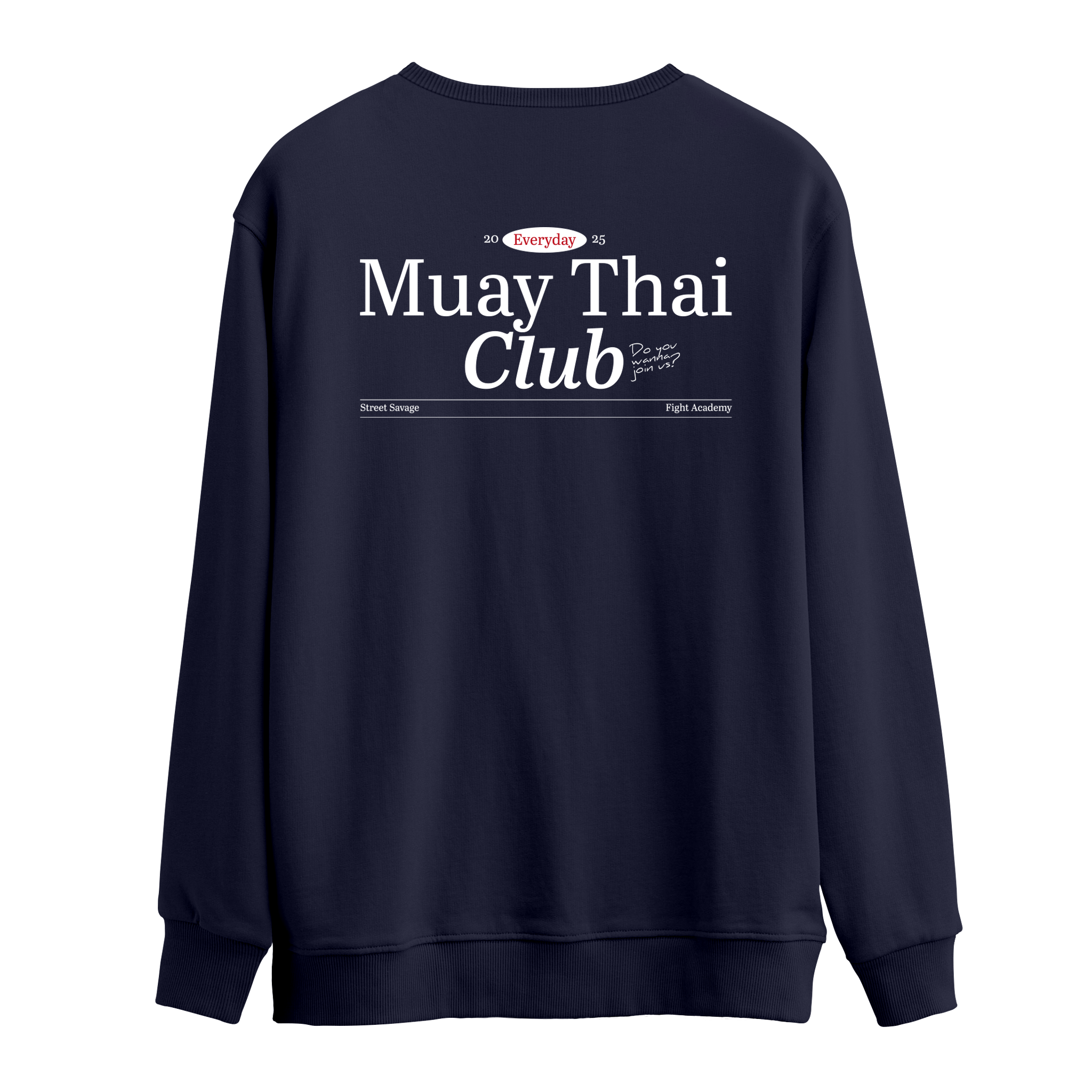 Muay Thai Club - Oversize Sweatshirt