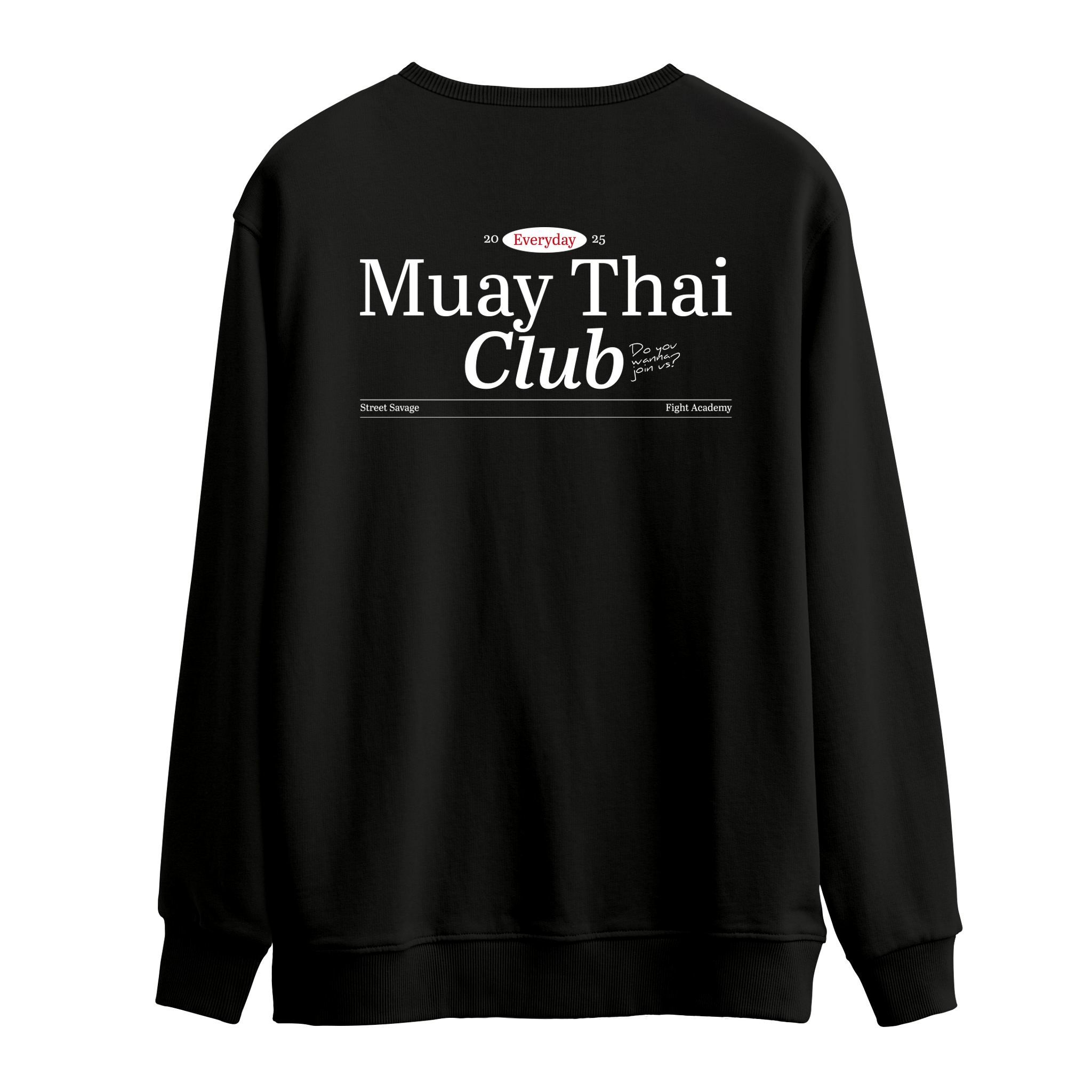 Muay Thai Club - Oversize Sweatshirt
