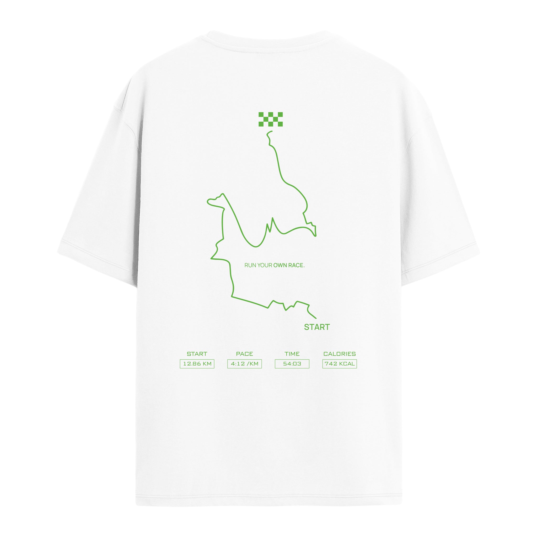 Running Route - Oversize T-shirt