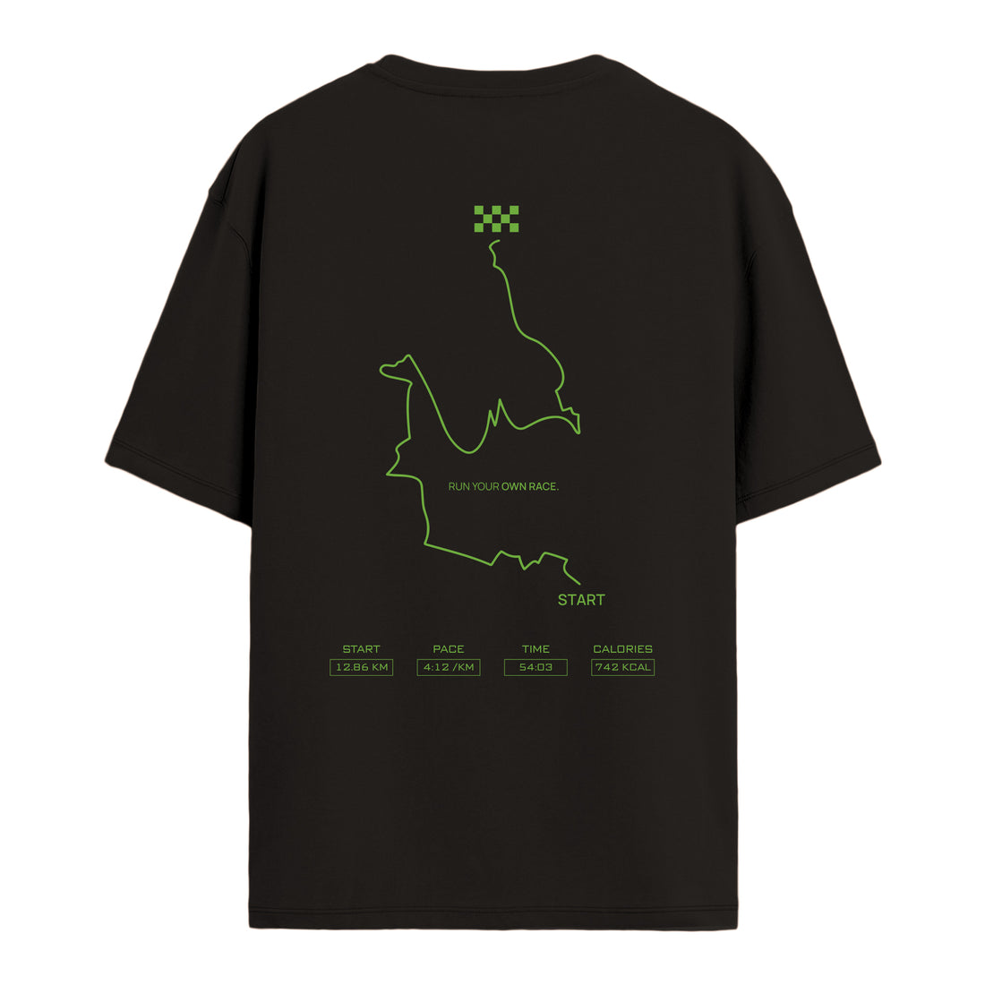 Running Route - Oversize T-shirt