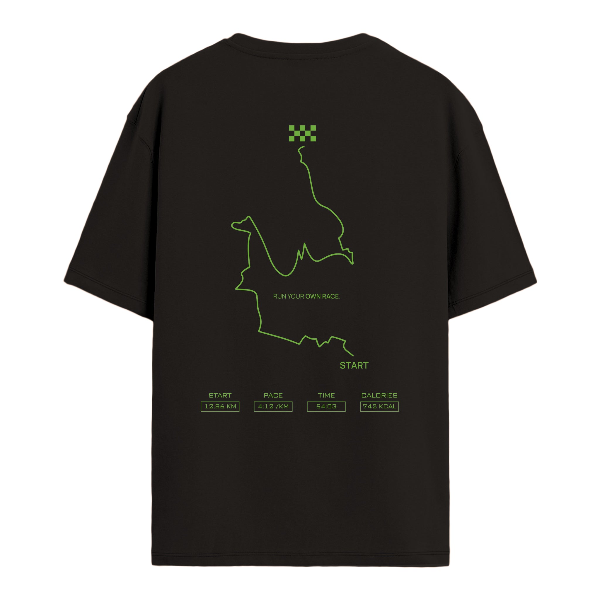 Running Route - Oversize T-shirt