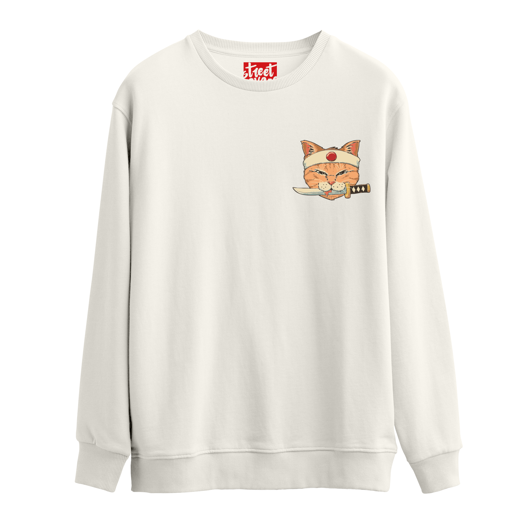 Samurai Cat - Oversize Sweatshirt