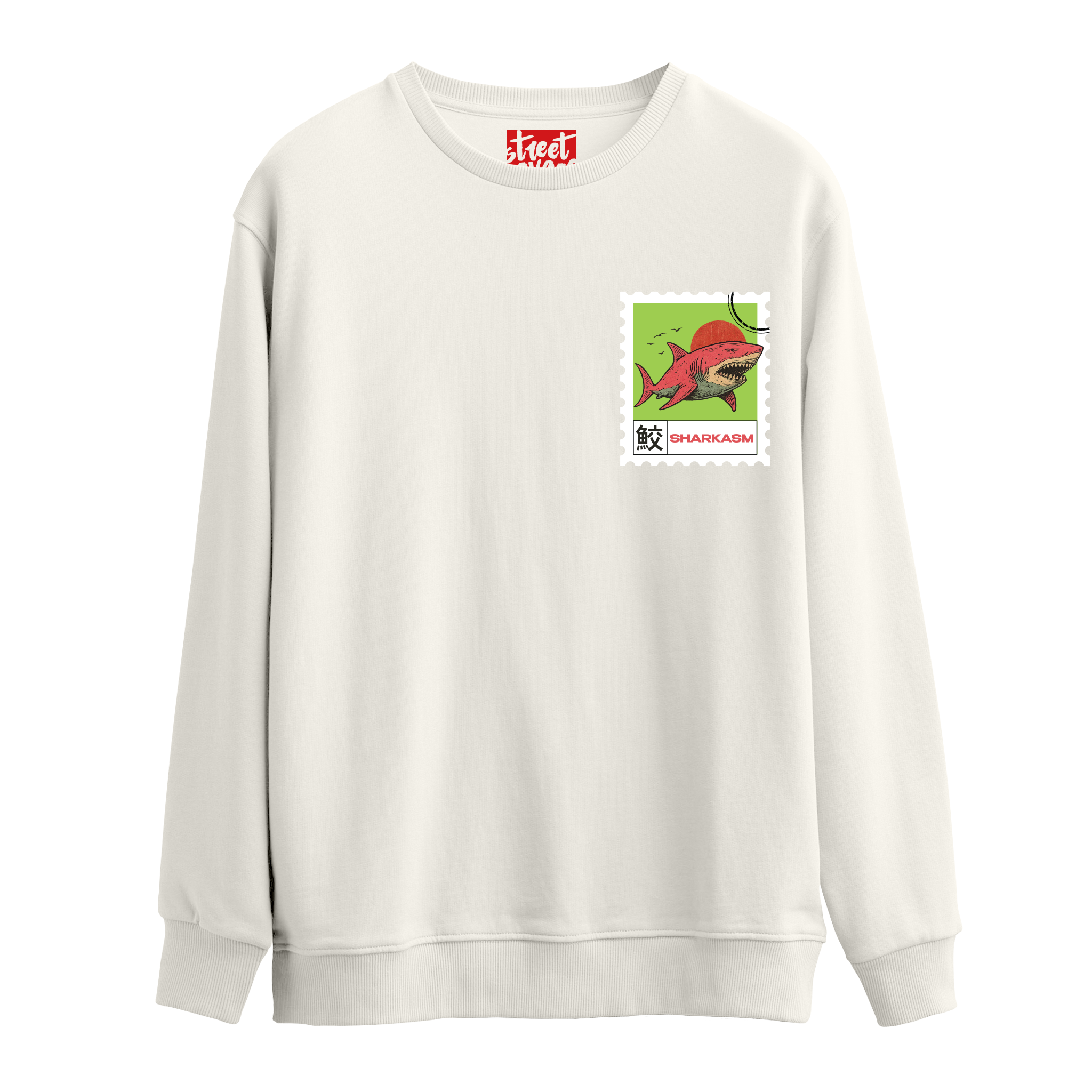 Sharkasm - Oversize Sweatshirt