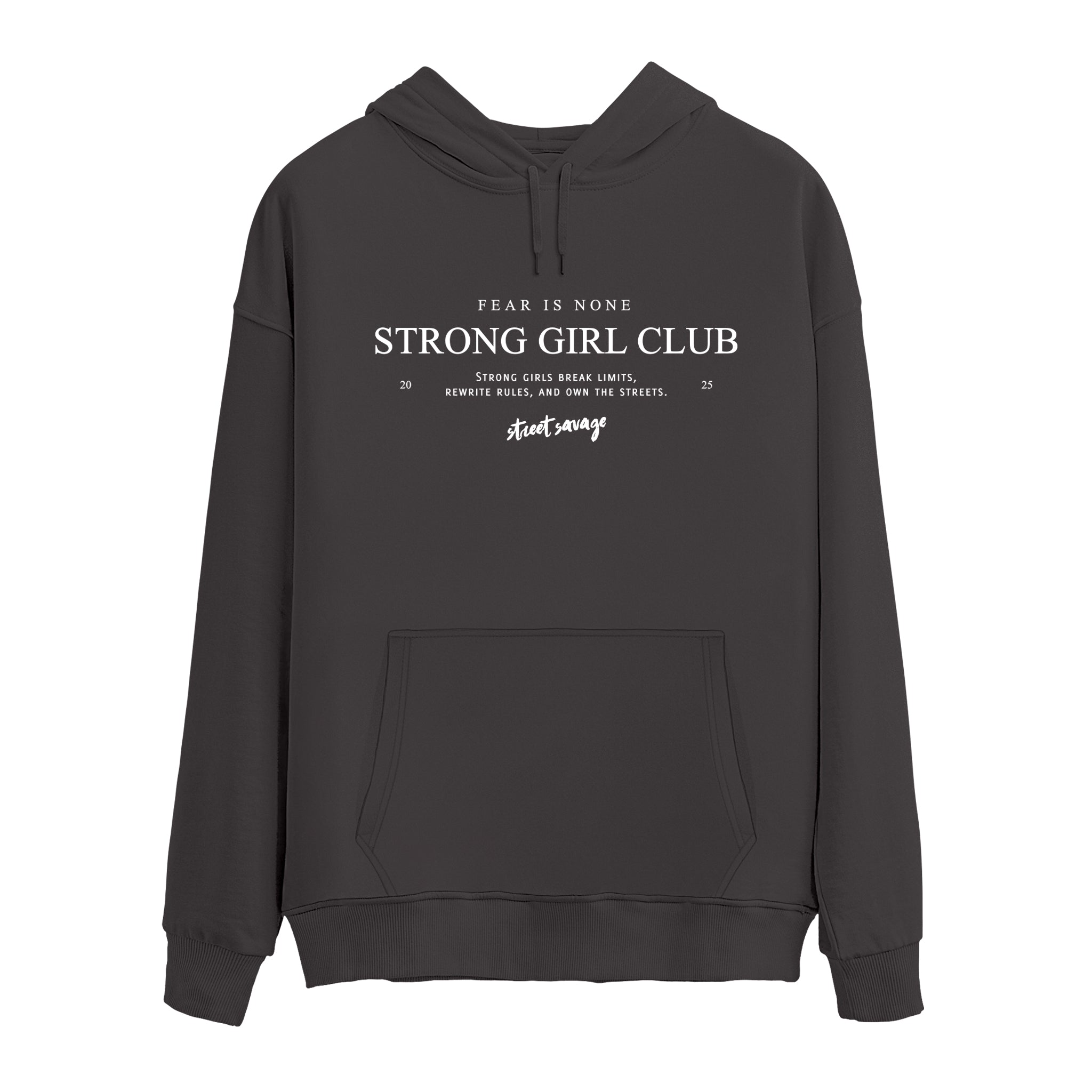 Strong Girl Club - Oversize Hoodie