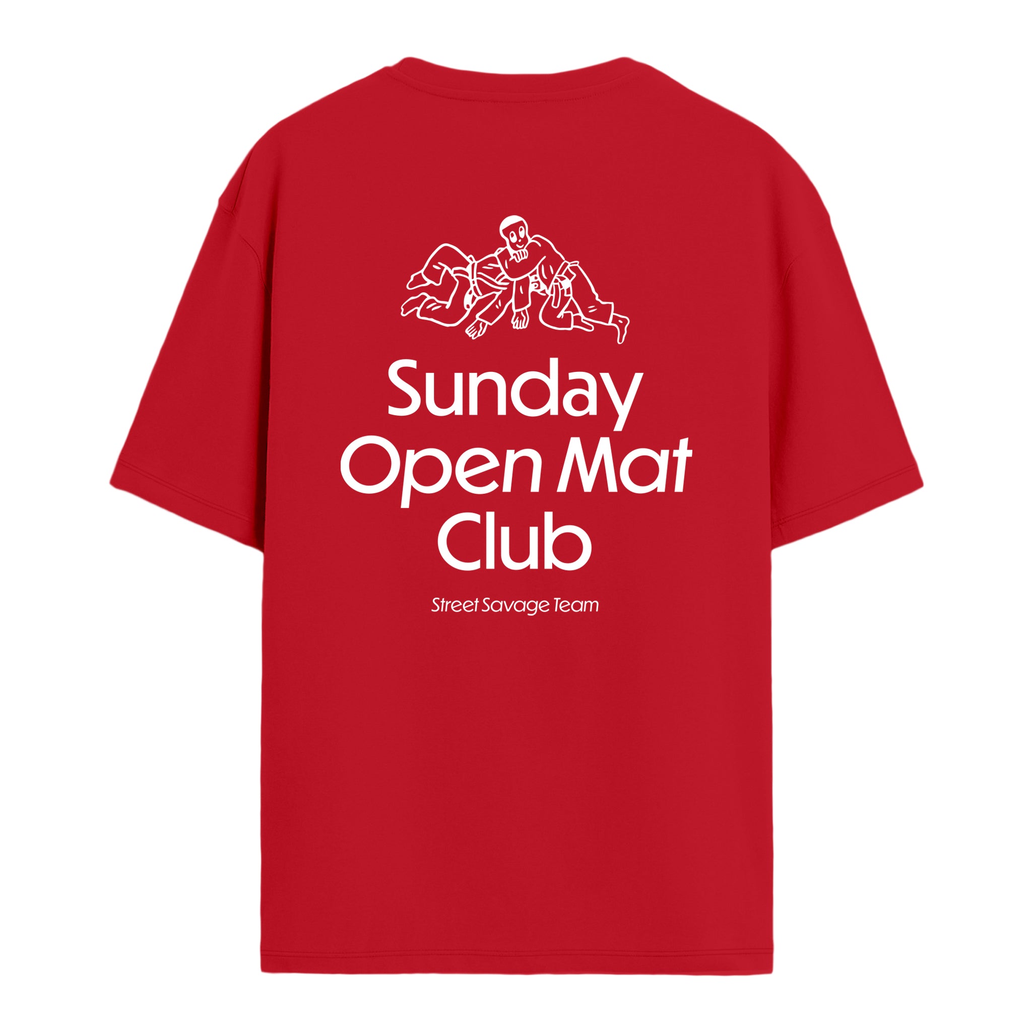 Sunday Open Mat Club - Oversize T-shirt