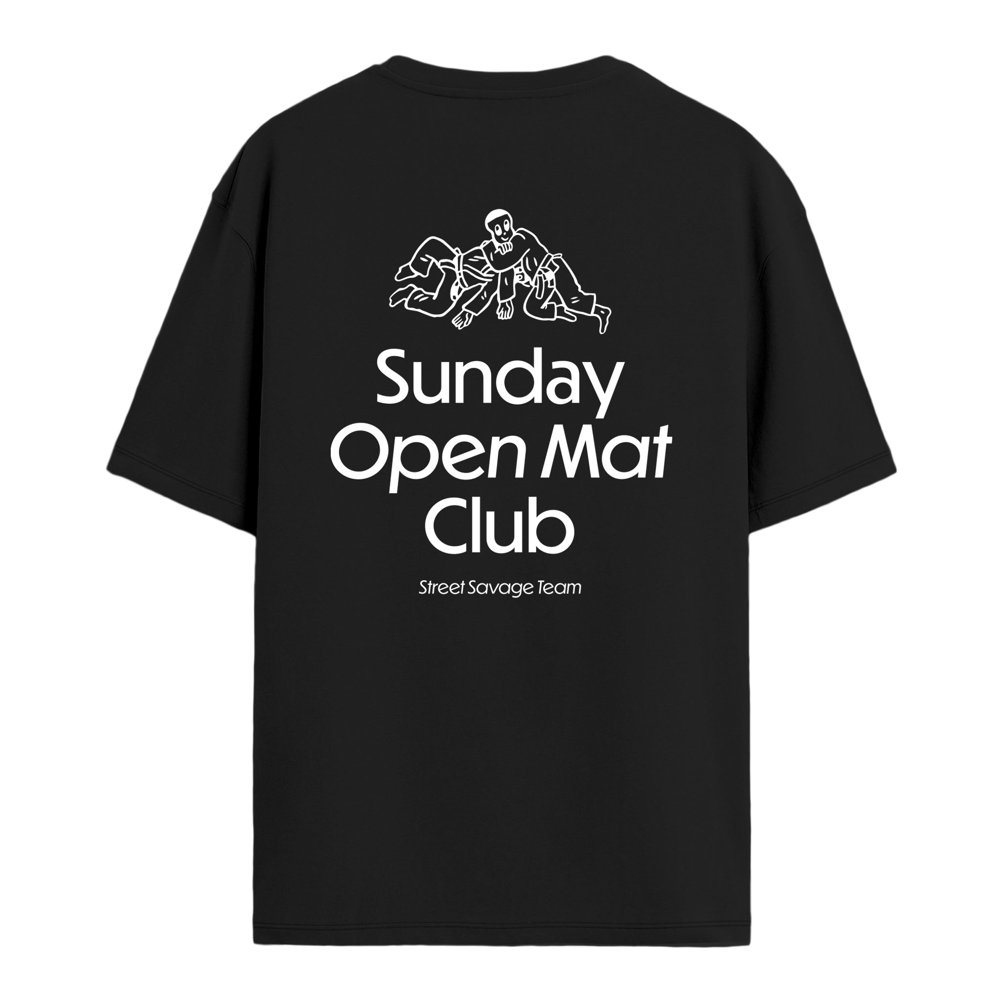 Sunday Open Mat Club - Oversize T-shirt