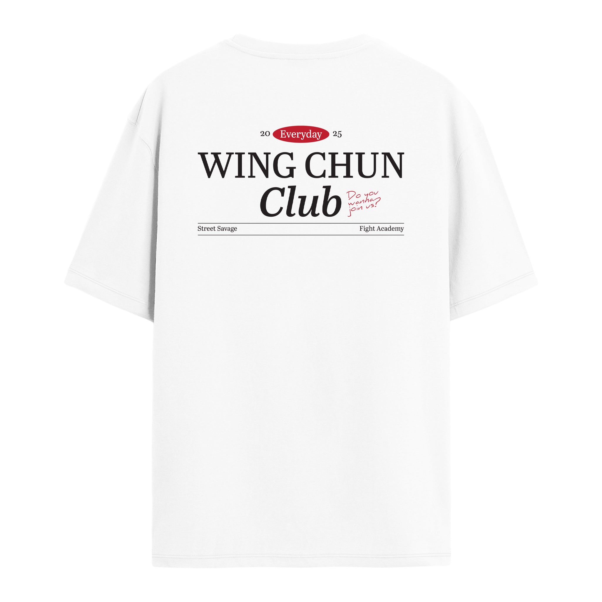Wing Chun Club - Oversize T-shirt