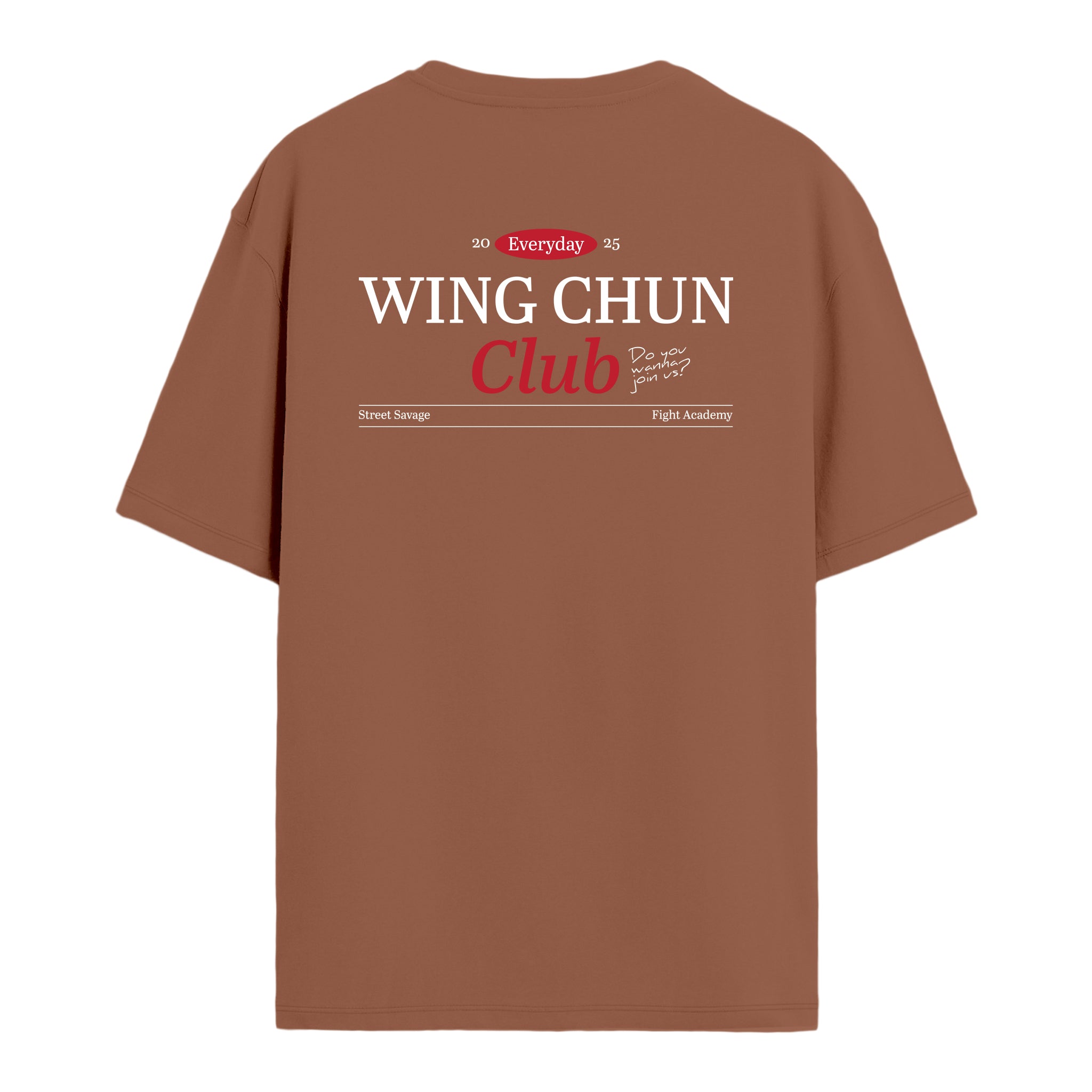 Wing Chun Club - Oversize T-shirt