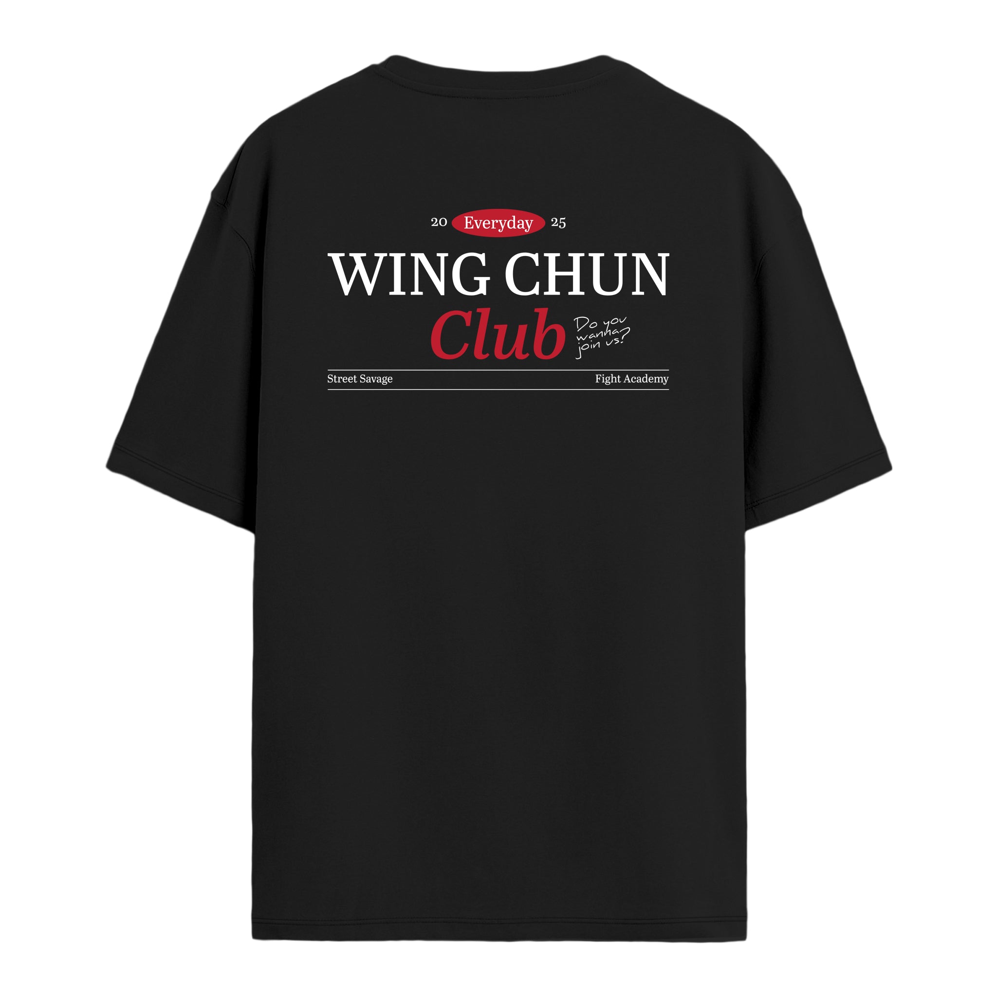 Wing Chun Club - Oversize T-shirt