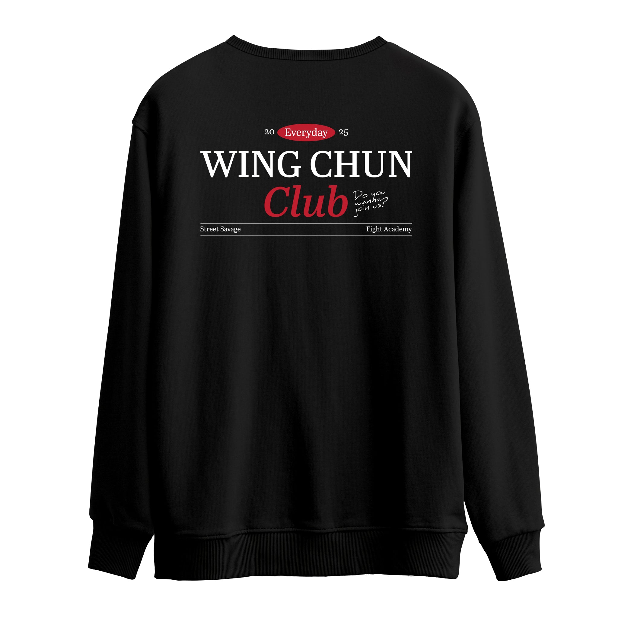 Wing Chun Club - Oversize Sweatshirt